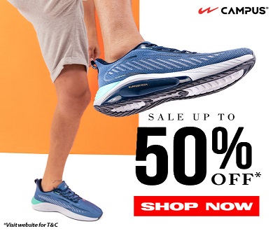 Campus Shoes Coupon Code
